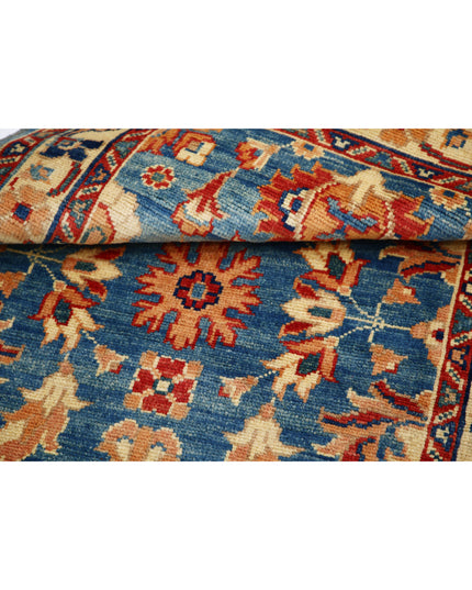 Ziegler 2' 1" X 4' 1" Hand Knotted Wool Rug 2' 1" X 4' 1" (63 X 124) / Blue / Wool