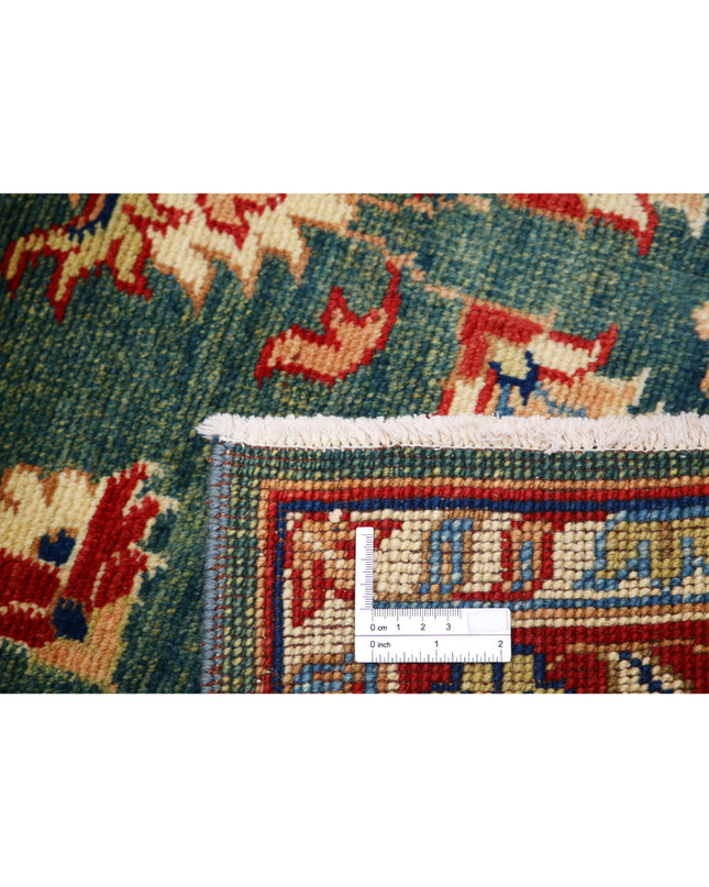 Ziegler 2' 11" X 4' 9" Hand Knotted Wool Rug 2' 11" X 4' 9" (89 X 145) / Green / Wool