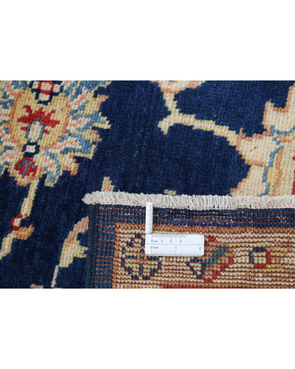Ziegler 6' 1" X 8' 11" Hand Knotted Wool Rug 6' 1" X 8' 11" (185 X 272) / Blue / Wool