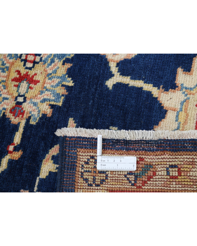 Ziegler 6' 1" X 8' 11" Hand Knotted Wool Rug 6' 1" X 8' 11" (185 X 272) / Blue / Wool