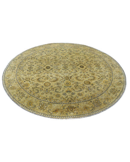 Ziegler 7' 4" X 7' 7" Hand Knotted Wool Rug 7' 4" X 7' 7" (223 X 231) / Beige / Wool