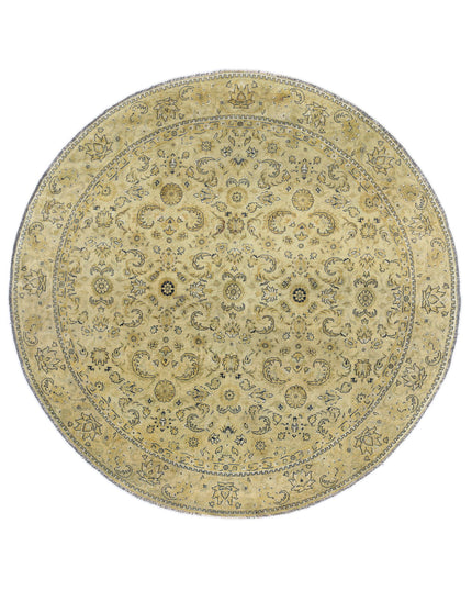 Ziegler 7' 4" X 7' 7" Hand Knotted Wool Rug 7' 4" X 7' 7" (223 X 231) / Beige / Wool