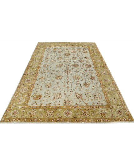 Ziegler 5' 9" X 8' 9" Hand Knotted Wool Rug 5' 9" X 8' 9" (175 X 267) / Blue / Wool