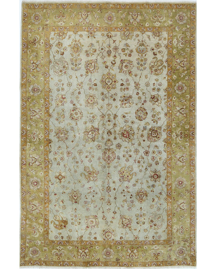 Ziegler 5' 9" X 8' 9" Hand Knotted Wool Rug 5' 9" X 8' 9" (175 X 267) / Blue / Wool