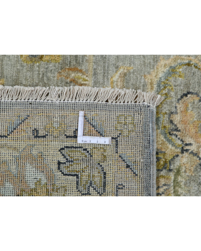 Ziegler 5' 5" X 8' 3" Hand Knotted Wool Rug 5' 5" X 8' 3" (165 X 251) / Blue / Wool