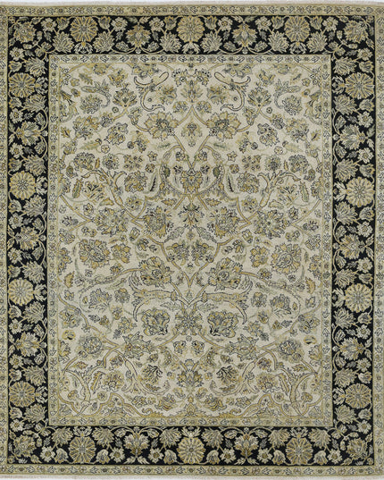 Ziegler 7' 9" X 9' 4" Hand Knotted Wool Rug 7' 9" X 9' 4" (236 X 284) / Green / Wool