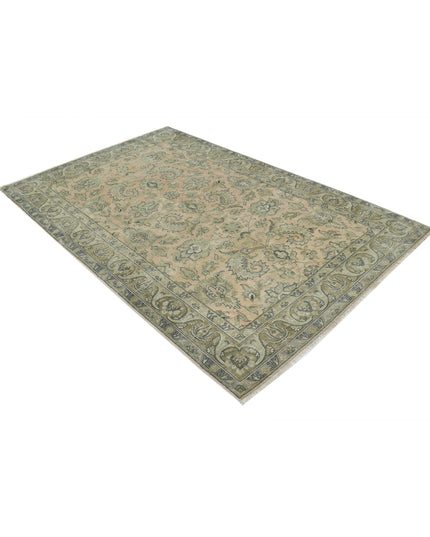 Ziegler 4' 10" X 7' 7" Hand Knotted Wool Rug 4' 10" X 7' 7" (147 X 231) / Pink / Wool