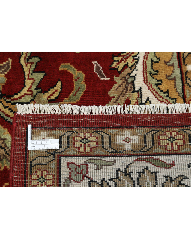 Ziegler 8' 9" X 11' 9" Hand Knotted Wool Rug 8' 9" X 11' 9" (267 X 358) / Red / Wool