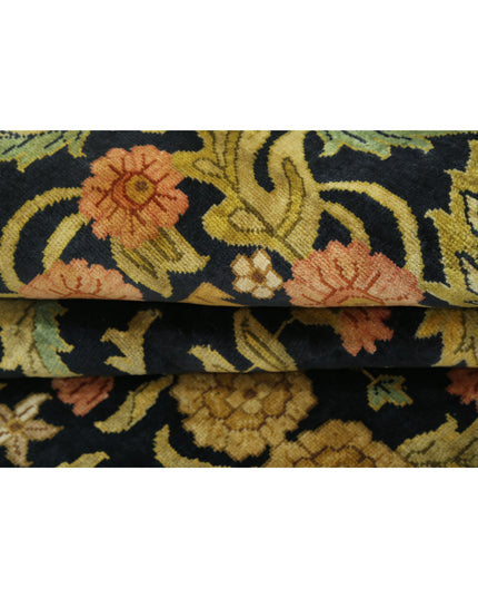 Ziegler 8' 9" X 11' 10" Hand Knotted Wool Rug 8' 9" X 11' 10" (267 X 361) / Blue / Wool