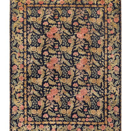 Ziegler 8' 9" X 11' 10" Hand Knotted Wool Rug 8' 9" X 11' 10" (267 X 361) / Blue / Wool