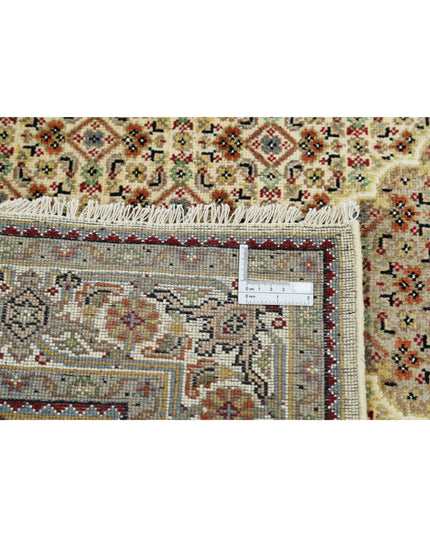 Ziegler 4' 0" X 5' 11" Hand Knotted Wool Rug 4' 0" X 5' 11" (122 X 180) / Beige / Wool