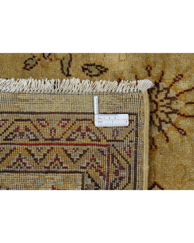 Ziegler 9' 0" X 11' 7" Hand Knotted Wool Rug 9' 0" X 11' 7" (274 X 353) / Ivory / Wool