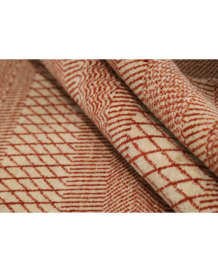 Ziegler 4' 1" X 5' 11" Hand Knotted Wool Rug 4' 1" X 5' 11" (124 X 180) / Rust / Wool