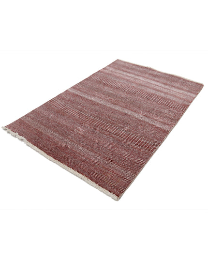 Ziegler 3' 11" X 6' 0" Hand Knotted Wool Rug 3' 11" X 6' 0" (119 X 183) / Rust / Wool