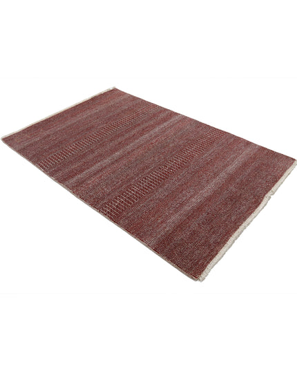 Ziegler 3' 11" X 6' 0" Hand Knotted Wool Rug 3' 11" X 6' 0" (119 X 183) / Rust / Wool