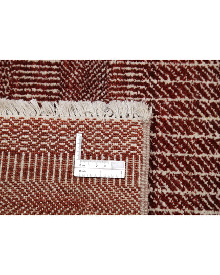 Ziegler 3' 11" X 6' 0" Hand Knotted Wool Rug 3' 11" X 6' 0" (119 X 183) / Rust / Wool