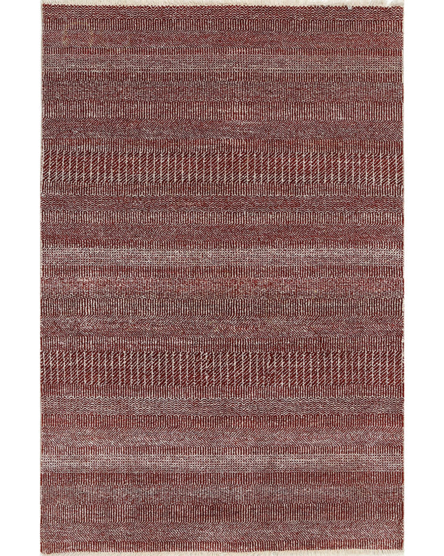 Ziegler 3' 11" X 6' 0" Hand Knotted Wool Rug 3' 11" X 6' 0" (119 X 183) / Rust / Wool