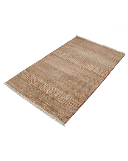 Ziegler 3' 0" X 5' 1" Hand Knotted Wool Rug 3' 0" X 5' 1" (91 X 155) / Beige / Wool