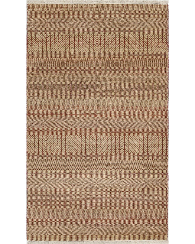 Ziegler 3' 0" X 5' 1" Hand Knotted Wool Rug 3' 0" X 5' 1" (91 X 155) / Beige / Wool