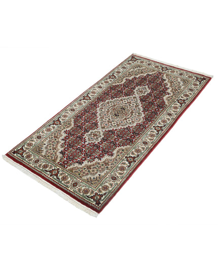 Ziegler 2' 3" X 4' 5" Hand Knotted Wool Rug 2' 3" X 4' 5" (69 X 135) / Red / Wool