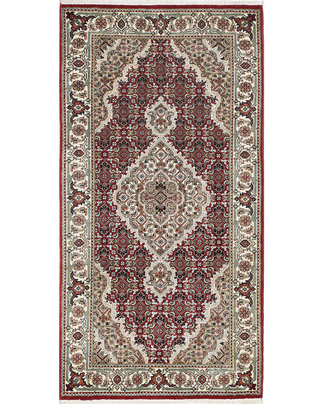 Ziegler 2' 3" X 4' 5" Hand Knotted Wool Rug 2' 3" X 4' 5" (69 X 135) / Red / Wool