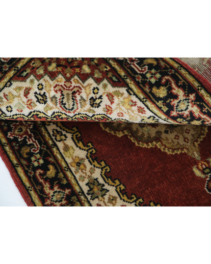 Ziegler 1' 11" X 3' 0" Hand Knotted Wool Rug 1' 11" X 3' 0" (59 X 91) / Red / Wool