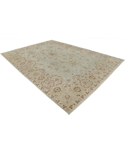 Ziegler 8' 9" X 12' 0" Hand Knotted Wool Rug 8' 9" X 12' 0" (267 X 366) / Beige / Wool
