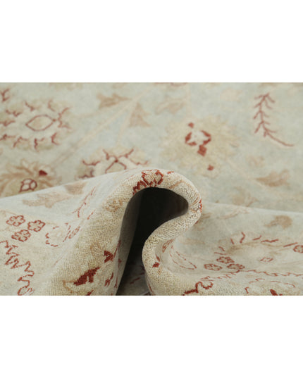 Ziegler 8' 9" X 12' 0" Hand Knotted Wool Rug 8' 9" X 12' 0" (267 X 366) / Beige / Wool