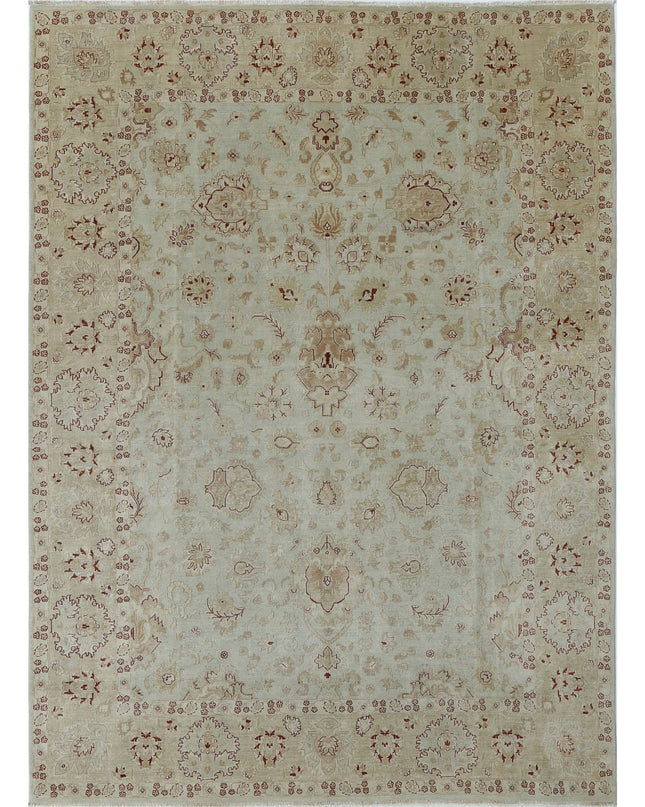 Ziegler 8' 9" X 12' 0" Hand Knotted Wool Rug 8' 9" X 12' 0" (267 X 366) / Beige / Wool