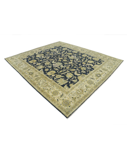 Ziegler 8' 4" X 9' 5" Hand Knotted Wool Rug 8' 4" X 9' 5" (254 X 287) / Grey / Wool