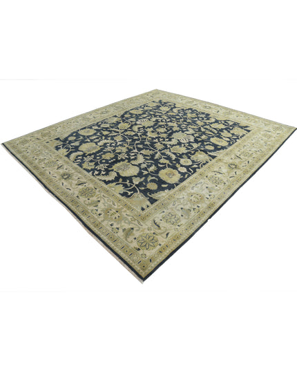Ziegler 8' 4" X 9' 5" Hand Knotted Wool Rug 8' 4" X 9' 5" (254 X 287) / Grey / Wool