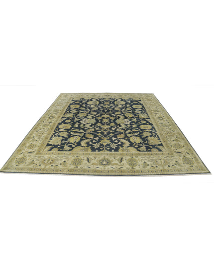 Ziegler 8' 4" X 9' 5" Hand Knotted Wool Rug 8' 4" X 9' 5" (254 X 287) / Grey / Wool