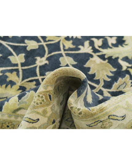 Ziegler 8' 4" X 9' 5" Hand Knotted Wool Rug 8' 4" X 9' 5" (254 X 287) / Grey / Wool