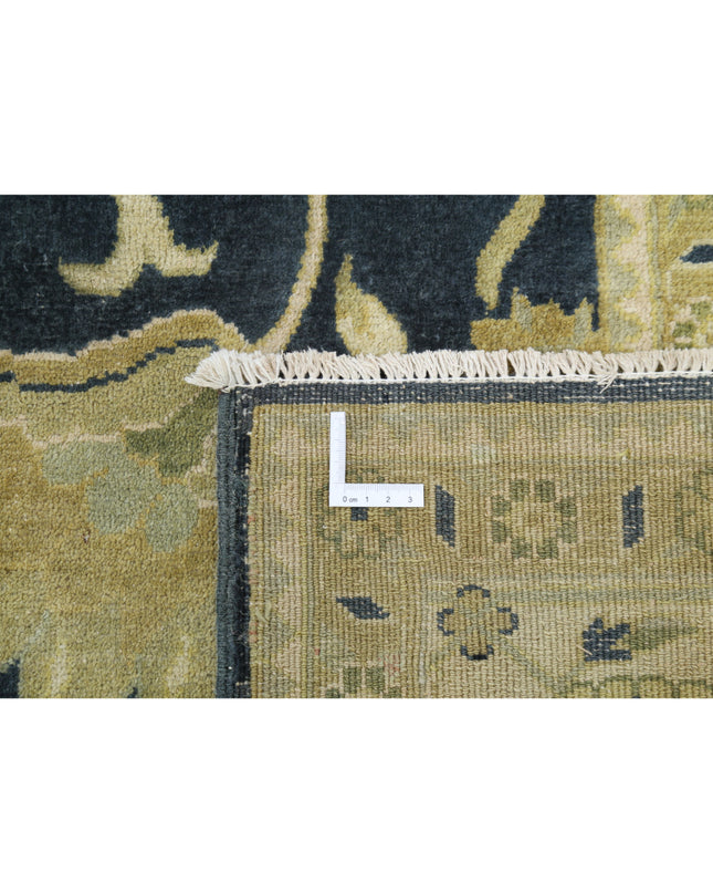 Ziegler 8' 4" X 9' 5" Hand Knotted Wool Rug 8' 4" X 9' 5" (254 X 287) / Grey / Wool