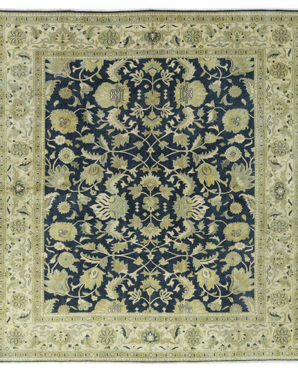 Ziegler 8' 4" X 9' 5" Hand Knotted Wool Rug 8' 4" X 9' 5" (254 X 287) / Grey / Wool