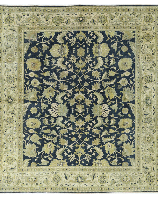 Ziegler 8' 4" X 9' 5" Hand Knotted Wool Rug 8' 4" X 9' 5" (254 X 287) / Grey / Wool