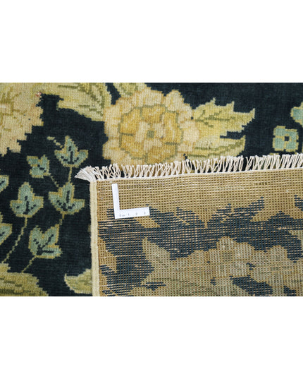 Ziegler 7' 11" X 10' 1" Hand Knotted Wool Rug 7' 11" X 10' 1" (241 X 307) / Blue / Wool