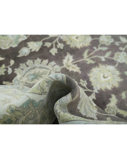 Ziegler 10' 0" X 13' 6" Hand Knotted Wool Rug 10' 0" X 13' 6" (305 X 411) / Brown / Wool