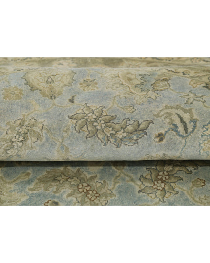 Ziegler 5' 8" X 5' 10" Hand Knotted Wool Rug 5' 8" X 5' 10" (173 X 178) / Blue / Wool