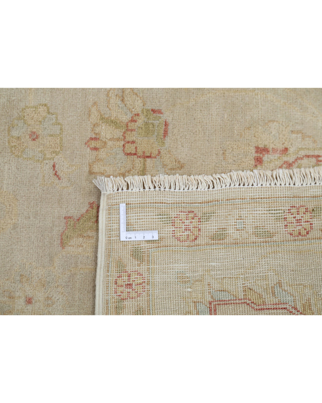 Ziegler 6' 0" X 8' 6" Hand Knotted Wool Rug 6' 0" X 8' 6" (183 X 259) / Ivory / Wool