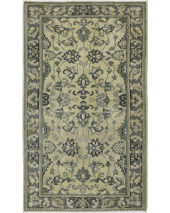 Ziegler 2' 10" X 4' 10" Hand Knotted Wool Rug 2' 10" X 4' 10" (86 X 147) / Beige / Wool