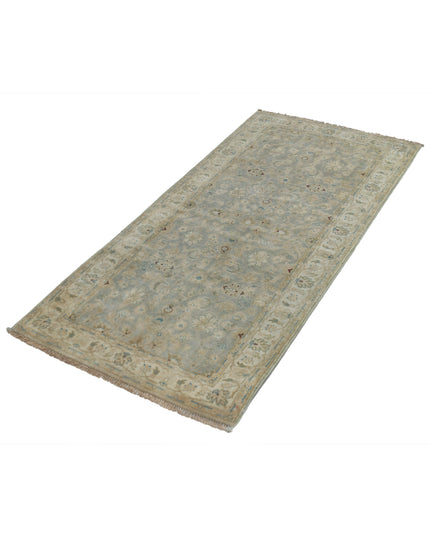 Ziegler 2' 7" X 5' 7" Hand Knotted Wool Rug 2' 7" X 5' 7" (79 X 170) / Grey / Wool