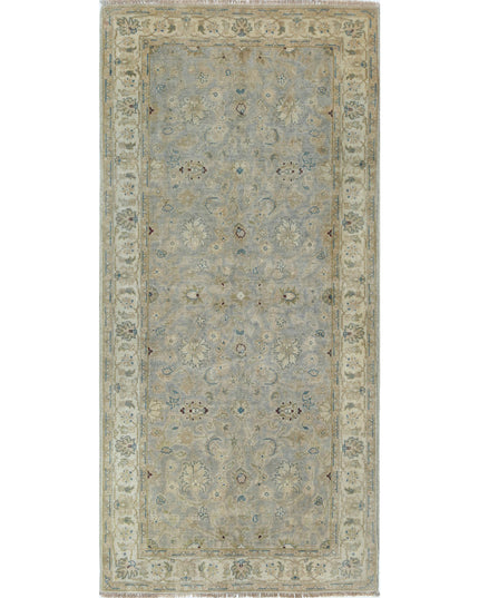 Ziegler 2' 7" X 5' 7" Hand Knotted Wool Rug 2' 7" X 5' 7" (79 X 170) / Grey / Wool