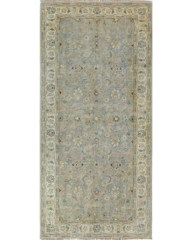 Ziegler 2' 7" X 5' 7" Hand Knotted Wool Rug 2' 7" X 5' 7" (79 X 170) / Grey / Wool