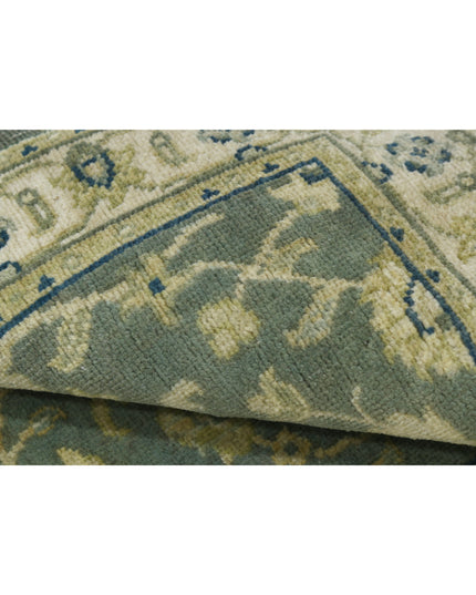 Ziegler 1' 11" X 2' 10" Hand Knotted Wool Rug 1' 11" X 2' 10" (59 X 86) / Green / Wool