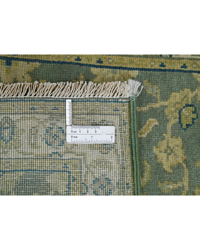 Ziegler 1' 11" X 2' 10" Hand Knotted Wool Rug 1' 11" X 2' 10" (59 X 86) / Green / Wool