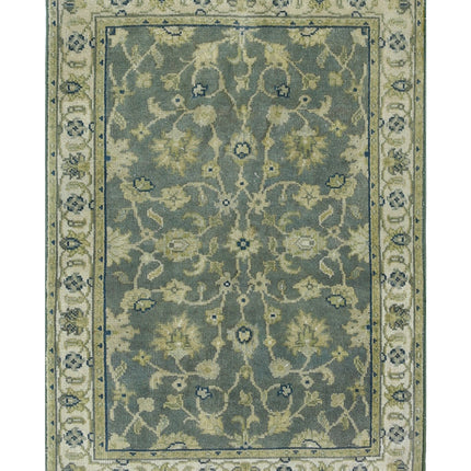 Ziegler 1' 11" X 2' 10" Hand Knotted Wool Rug 1' 11" X 2' 10" (59 X 86) / Green / Wool