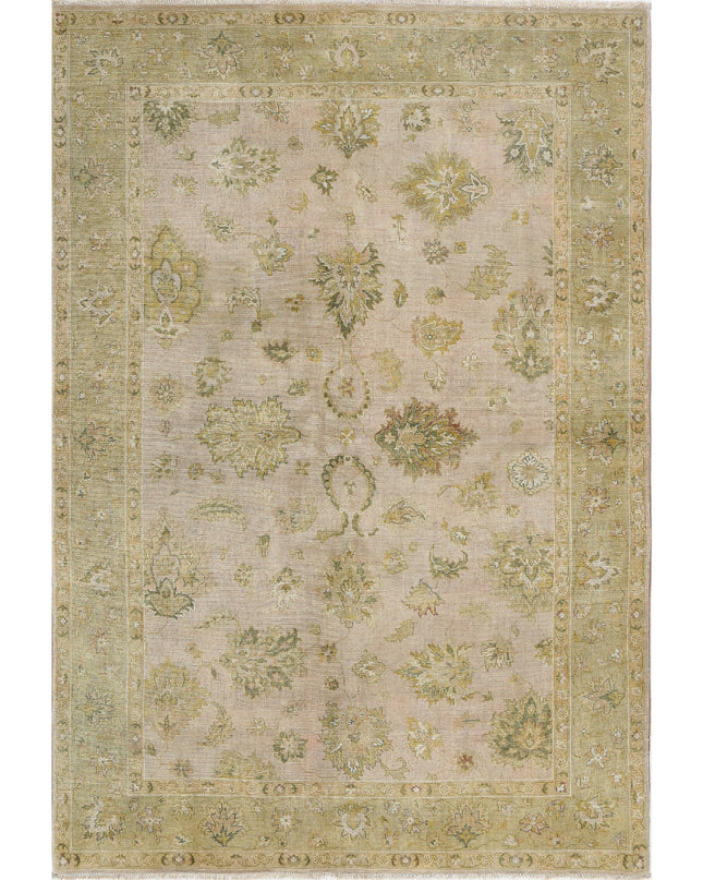 Ziegler 5' 5" X 7' 11" Hand Knotted Wool Rug 5' 5" X 7' 11" (165 X 241) / Beige / Wool