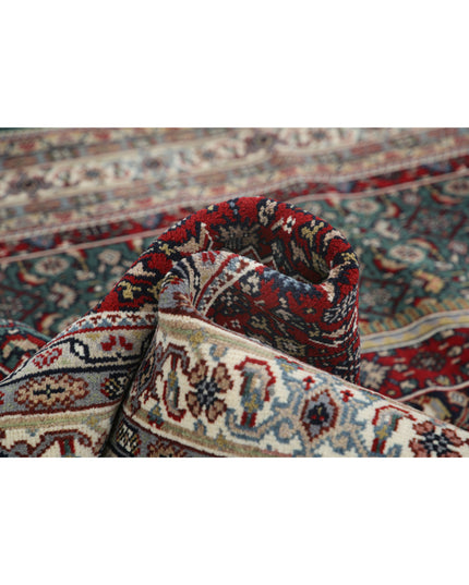 Ziegler 5' 9" X 8' 6" Hand Knotted Wool Rug 5' 9" X 8' 6" (175 X 259) / Green / Wool