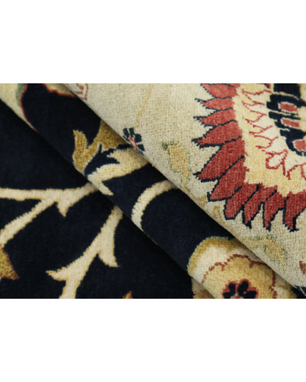 Ziegler 11' 9" X 17' 8" Hand Knotted Wool Rug 11' 9" X 17' 8" (358 X 539) / Blue / Wool